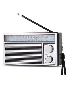 Generic Radio Portable AM FM Retro Radio, Transistor Radio with Large Speaker, Battery Powered or DC Power Supply for Indoor, Outdoor and Emergency Use, Small Transistor Radio AM FM Gifts  - Image 1