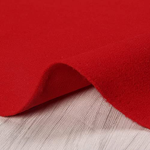Scott Edward Professional Pool Table Felt Billiard Cloth Replacement with Cushion Cloth Strip fits Standard 7/8/9 Foot Table, Red - Image 5