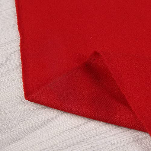Scott Edward Professional Pool Table Felt Billiard Cloth Replacement with Cushion Cloth Strip fits Standard 7/8/9 Foot Table, Red - Image 4