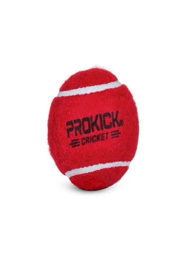 Prokick Cricket Tennis Ball - Lightweight & Heavy Weight (Pack of 6 - Red Heavy) - Image 5