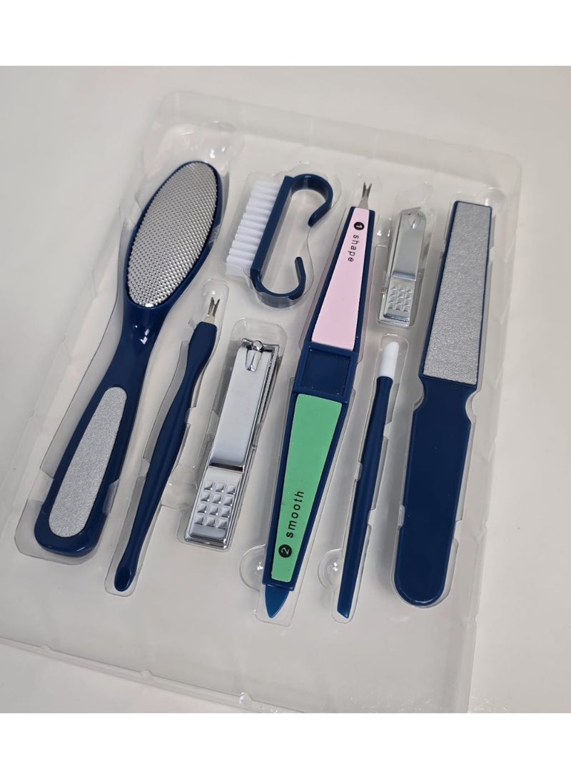 يورنج مجموعة عناية متكاملة بالأظافر والقدم  8 قطع بجودة عالية - Image 1