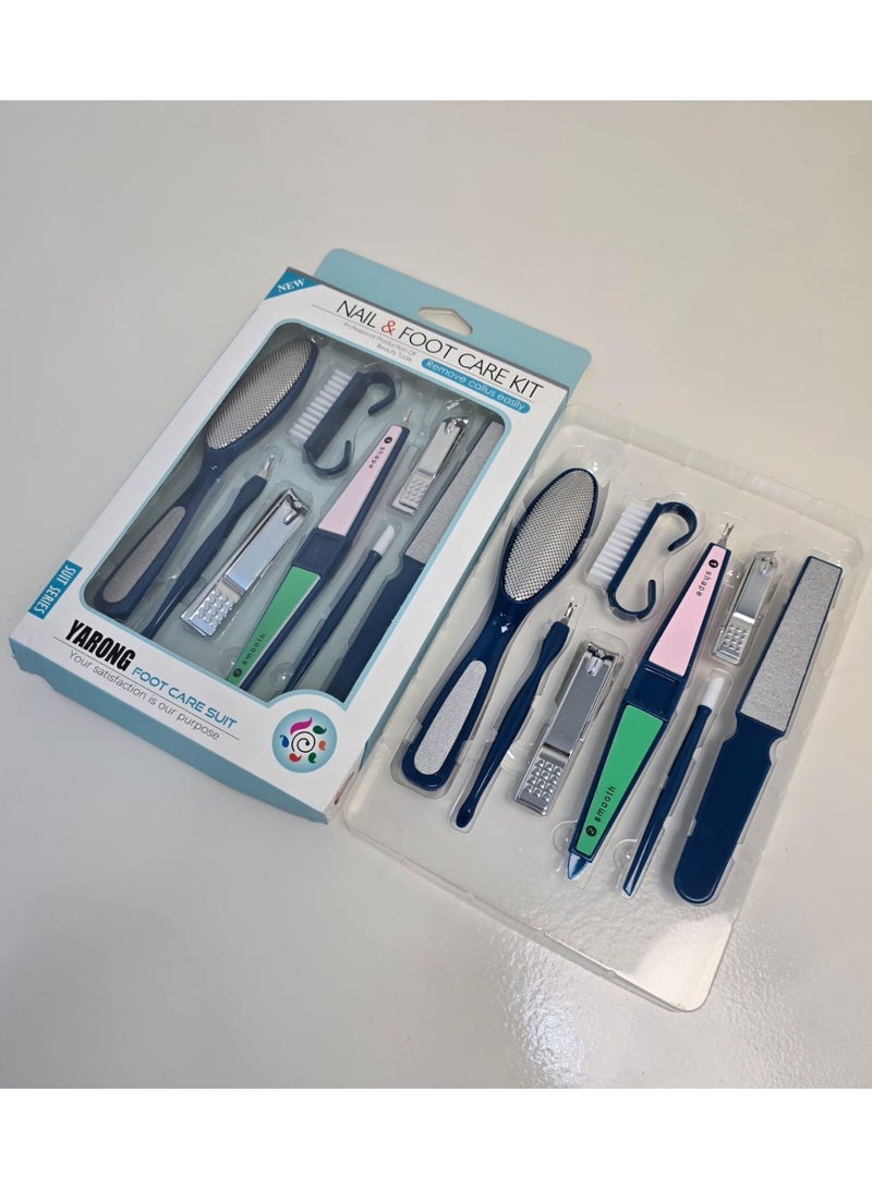 يورنج مجموعة عناية متكاملة بالأظافر والقدم  8 قطع بجودة عالية - Image 2