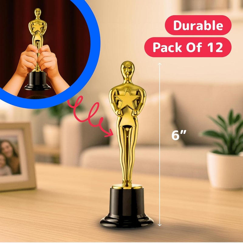 Prextex Trophy Award - Perfect Awards and Trophies for Kids & Adult Award Parties, Small Trophy Cup for Recognition, Ideal Kids Trophy for Competitions and Events - Image 3
