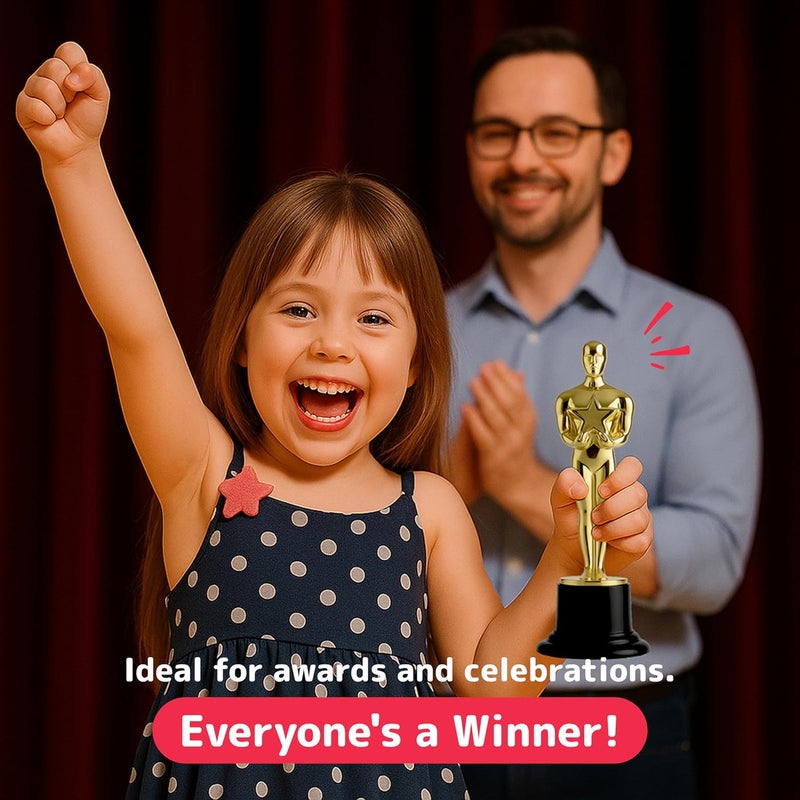 Prextex Trophy Award - Perfect Awards and Trophies for Kids & Adult Award Parties, Small Trophy Cup for Recognition, Ideal Kids Trophy for Competitions and Events - Image 5