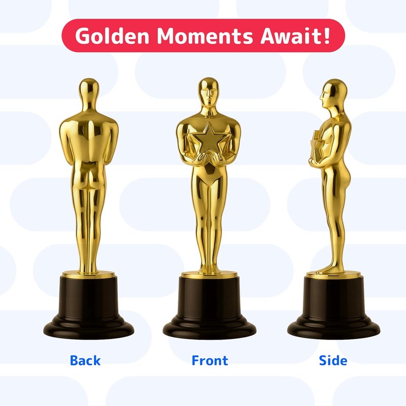 Prextex Trophy Award - Perfect Awards and Trophies for Kids & Adult Award Parties, Small Trophy Cup for Recognition, Ideal Kids Trophy for Competitions and Events - Image 4