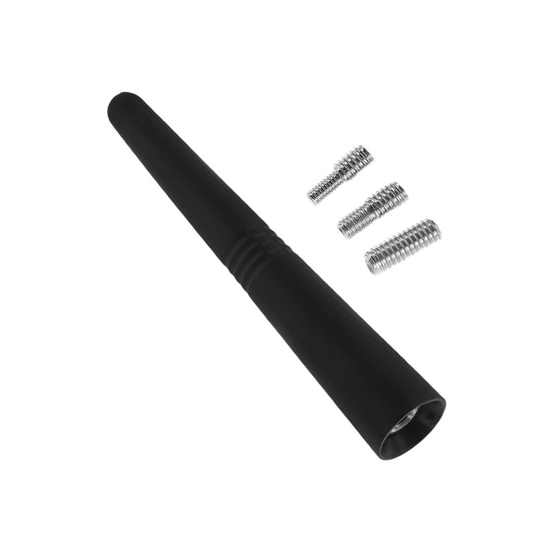 M4 M5 M6 Thread Alloy Compact 3.6 Inch Stubby Car Antenna Mast For Trucks Cars Suvs - Image 2