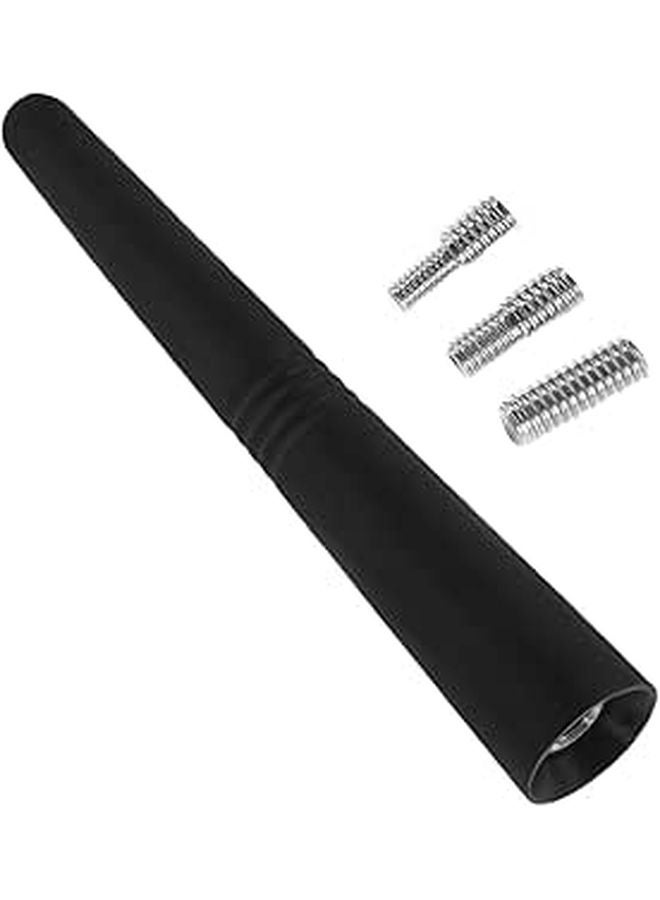 M4 M5 M6 Thread Alloy Compact 3.6 Inch Stubby Car Antenna Mast For Trucks Cars Suvs - Image 1