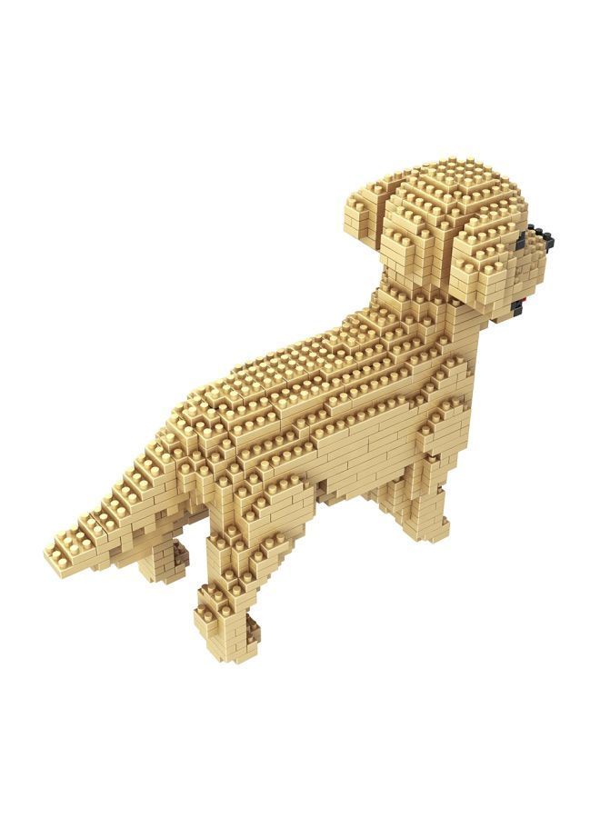 NIBEMINENT T3705-6-L 950-Piece Golden Retriever Dog Building Set T3705-6 14+ Years  - Image 2