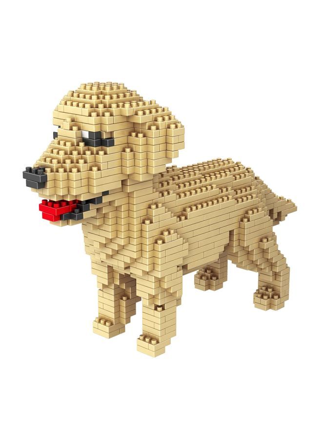 NIBEMINENT T3705-6-L 950-Piece Golden Retriever Dog Building Set T3705-6 14+ Years  - Image 3