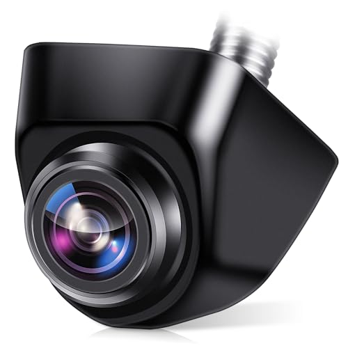 GLK HD Backup Camera for Car Universal Front/Side/Rear Camera for 12V Car Truck Pickup SUV Rear View Reverse Camera with Left and Right, Up and Down Rotation Angle Night Vision IP69K Waterproof - Image 1
