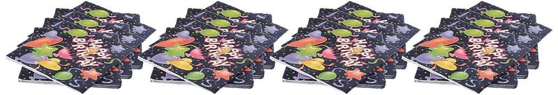 Party Happy Birthday Print Party Napkins Set, 33 x 33 cm - 12 Pieces - Image 1