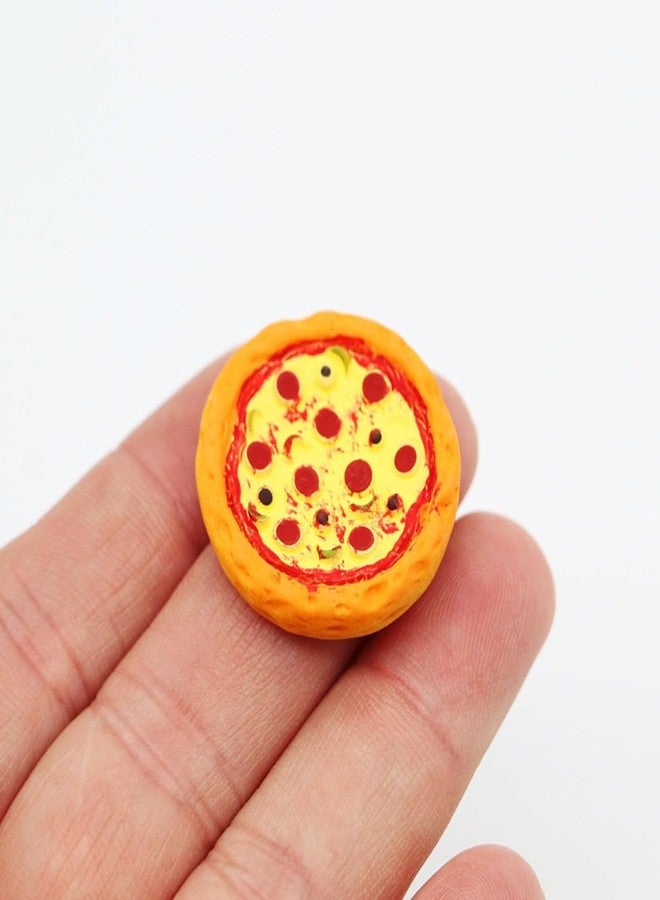 Zhuluck 1Set Miniature Pizza Box, 1:6 1:12 Dollhouse Food Model Set Doll House Furniture Supplies1 Dollhouse Accessories - Image 5