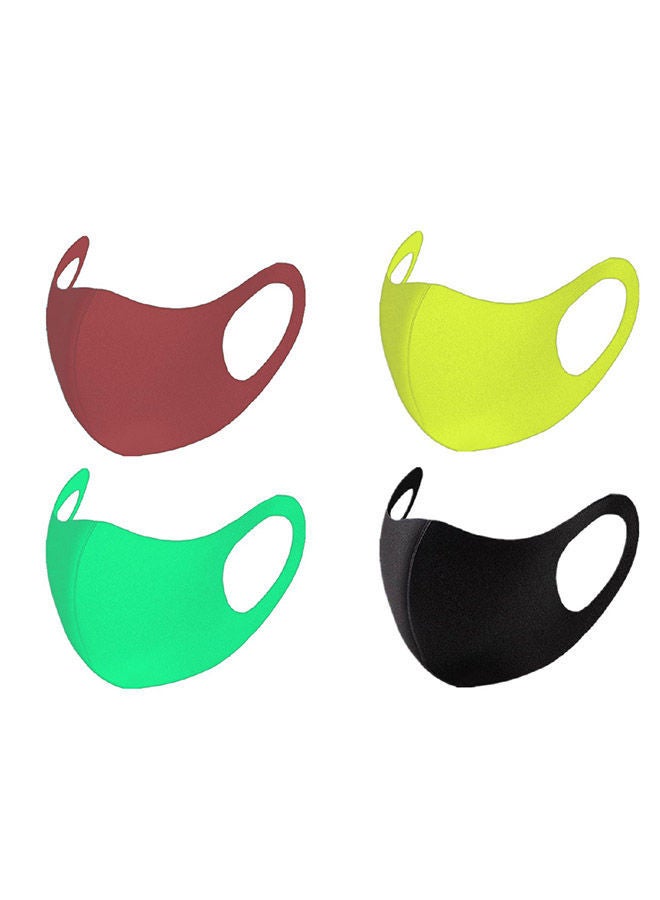 NIBEMINENT Pack Of 4 Premium Washable And Reusable Masks - Image 1