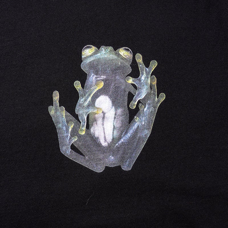 W P.S New Frog 3D three-dimensional printing fashion brand men's fashion ins All-match loose short sleeve men's and women's T-shirt tee - Image 1