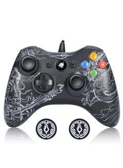 Black Myth Wukong Controller for Gaming, Wired Controller Compatible with Microsoft PC Windows 10/11, Wired Gaming Controller with Good Grip 3D Joystick(Black)