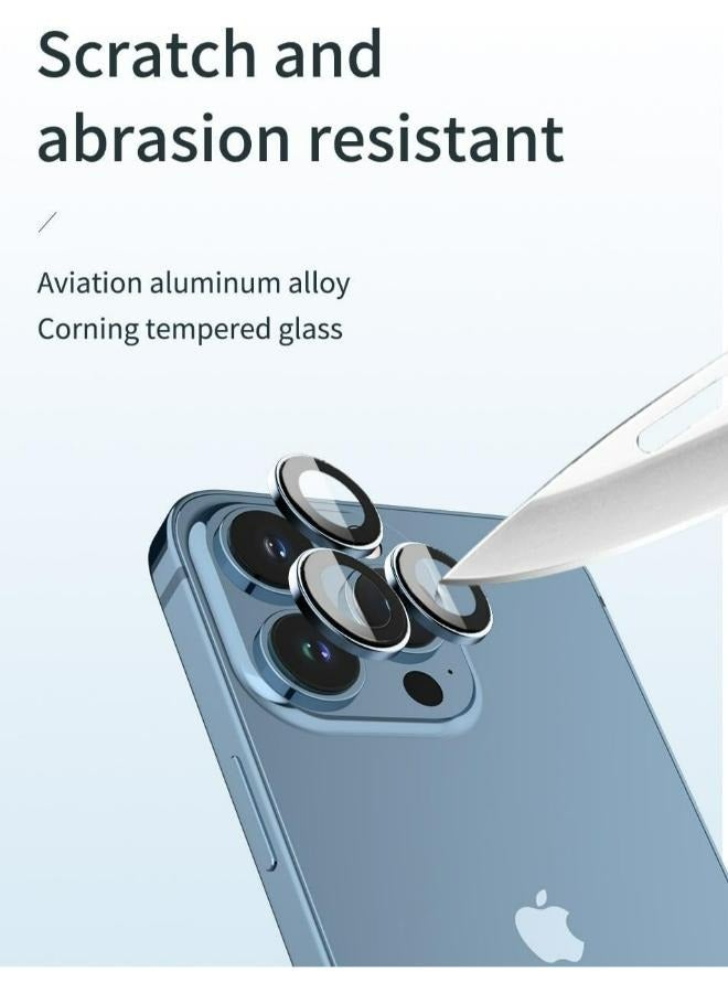 دبليو اي دبليو يو Wiwu LG-004 PVD Lens Guard Metal Camera Lens Protector , Device Fit: Designed for iPhone 16 Pro / iPhone 16 Pro Max lens layout. Rose Gold - Image 2