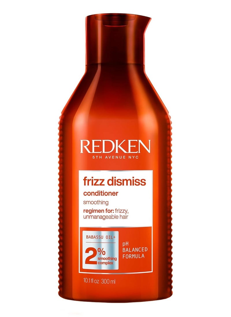 REDKEN - Redken Frizz Dismiss Conditioner | Weightless Frizz Control | Anti Frizz | Moisturize and Smooth | Provides Soft, Silky Hair | For Frizzy Hair | Sulfate-Free - Image 1