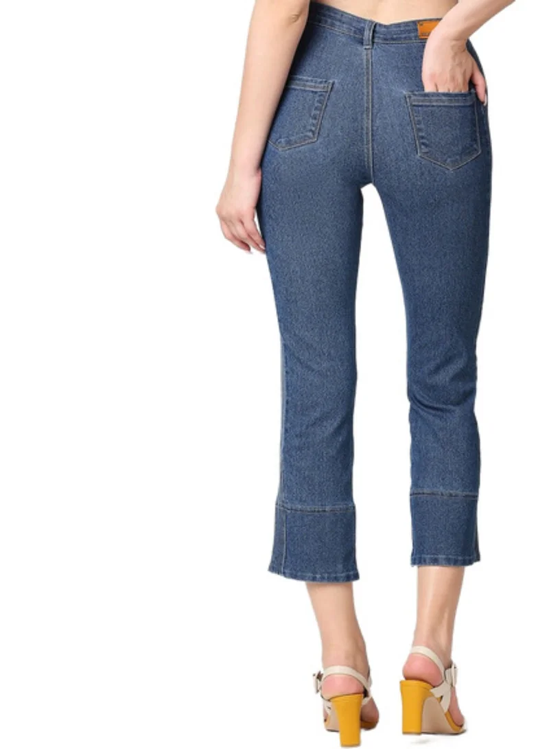 High Star  Women Blue Slim Fit Jeans for Women | Best Price UAE