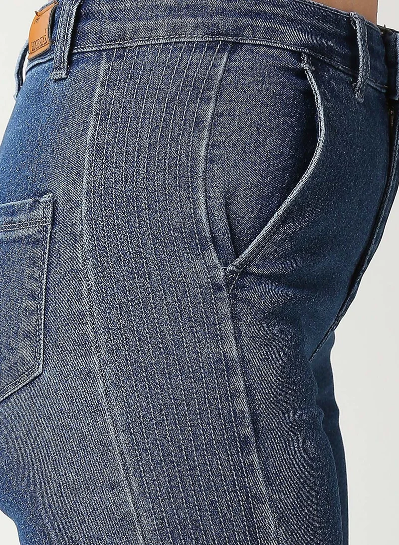 High Star  Women Blue Slim Fit Jeans for Women | Best Price UAE