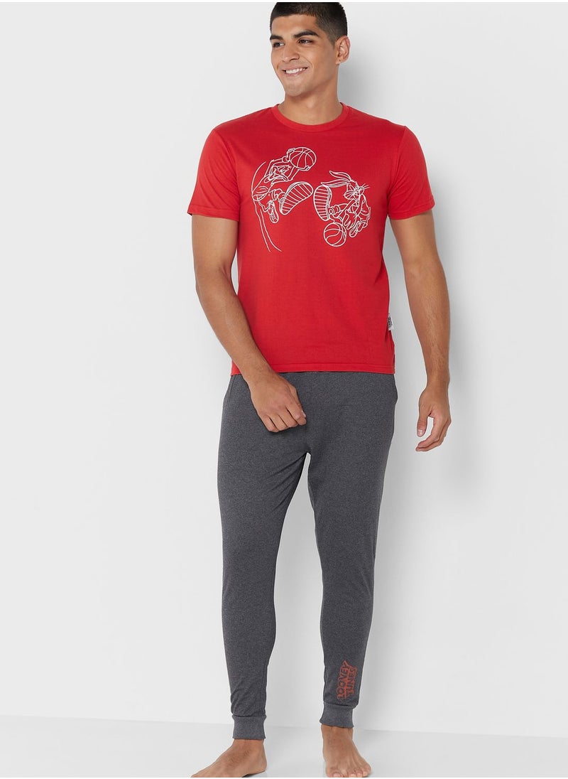 Warner Bros - Looney Tunes Sustainable Pyjama Set - Image 1