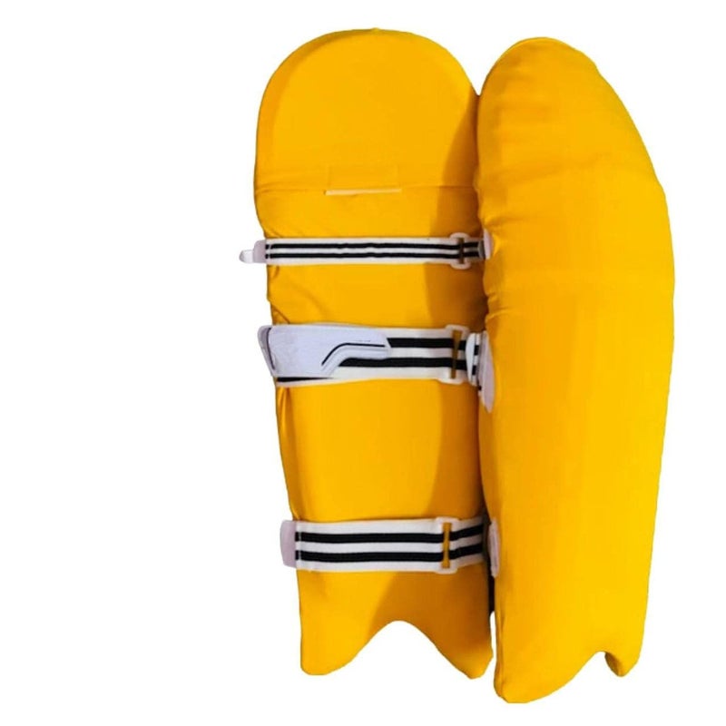Raisons ® Cricket Leg Guard Pad Skin - Cover/Outer Skin (1 Pair Yellow) - Image 1