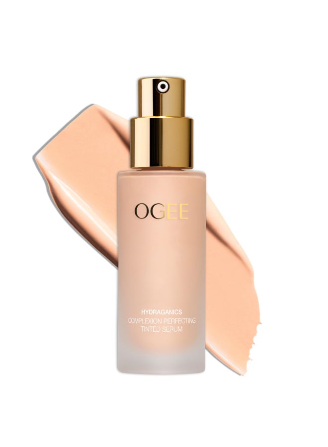 Ogee Complexion Perfecting Liquid Foundation Lightweight Tinted Moisturizer For Face Cedar 120C Fair PinkBeige Undertones with Vitamin C Jojoba Oil Certified Organic Made in USA - Image 2