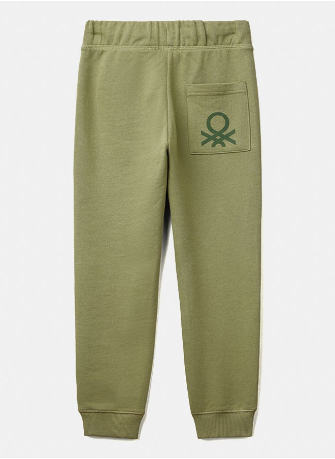 Benetton - Logo Print Sweatpants - Image 1