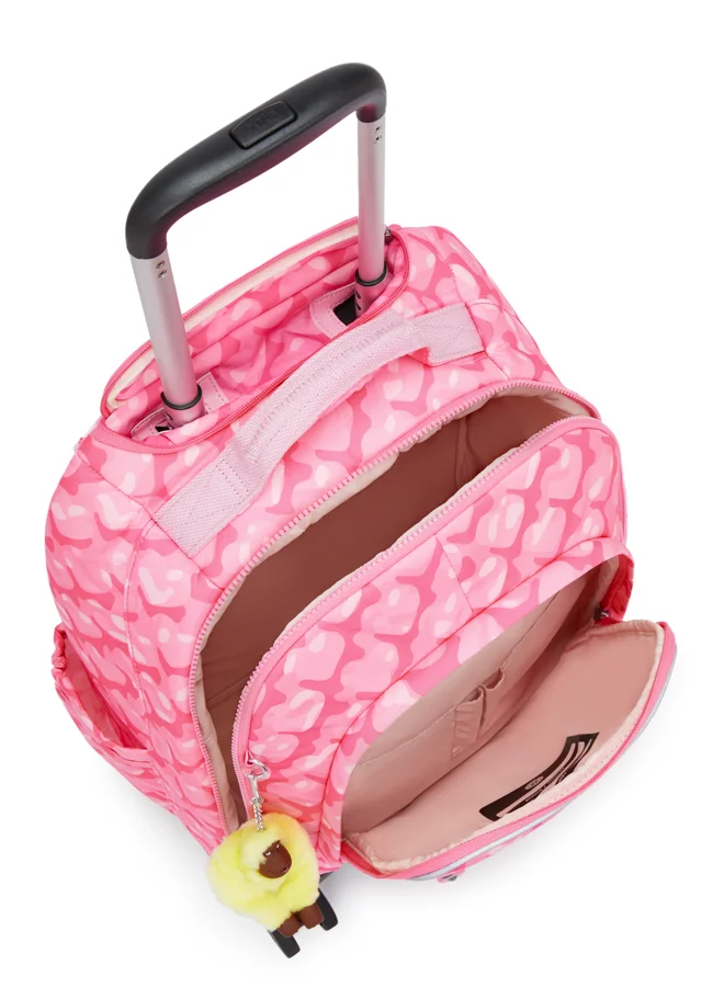 kipling Large wheeled backpack (with laptop protection) Female Adorable Hearts New Zea I4674-1NB