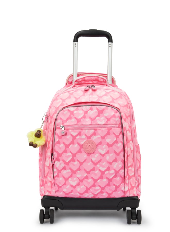 kipling Large wheeled backpack (with laptop protection) Female Adorable Hearts New Zea I4674-1NB  - Image 1