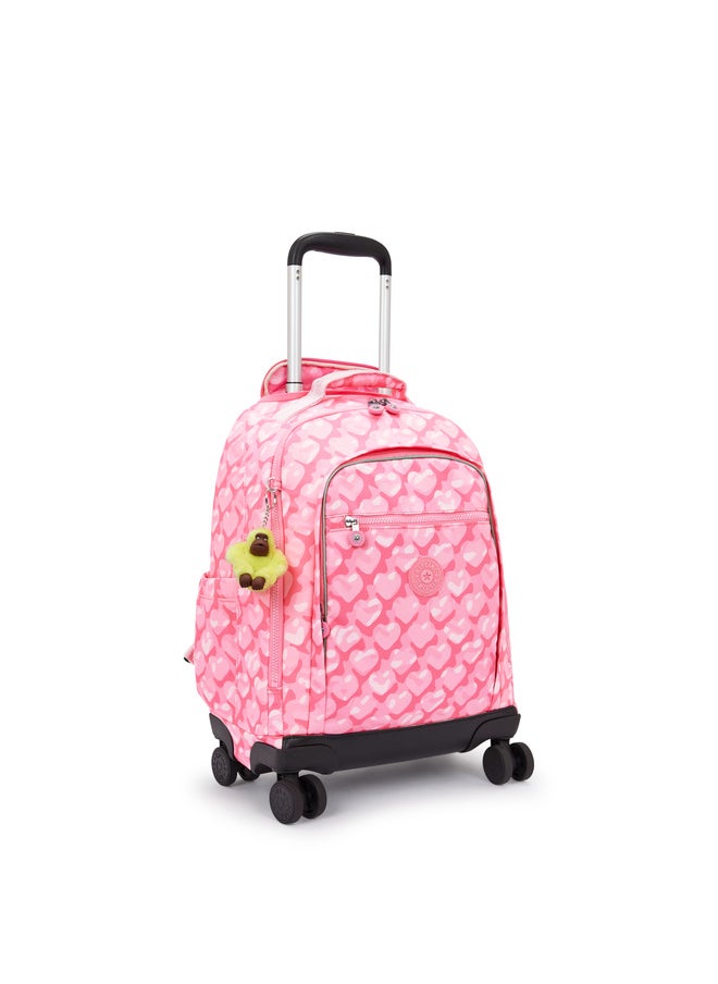 kipling New Zea Adorable Hearts Large Wheeled Backpack  - Image 4