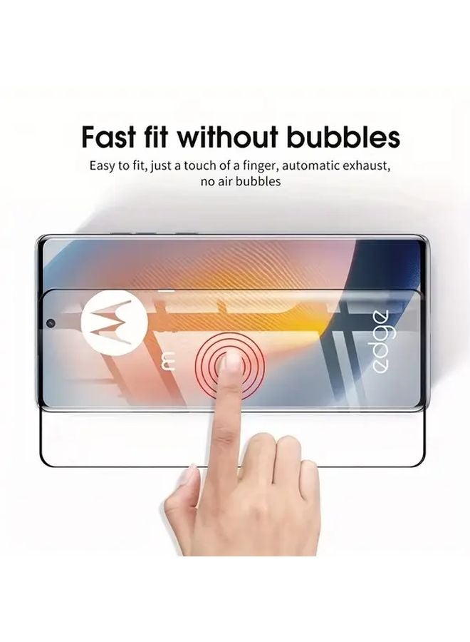 Tempered Glass Screen Protector For Edge 40 Pro Compatible Models - Image 4