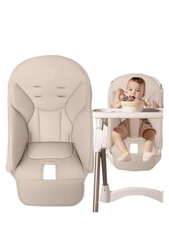 General High chair cushion cover for Peg-Perego, Siesta Zero3, Baone, Kosmic Janés Infant high chair cushion padding Synthetic leather dining chair cover  - Image 1