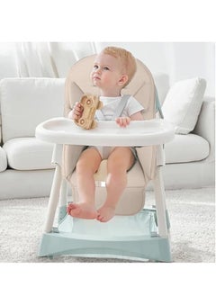 General High chair cushion cover for Peg-Perego, Siesta Zero3, Baone, Kosmic Janés Infant high chair cushion padding Synthetic leather dining chair cover  - Image 3