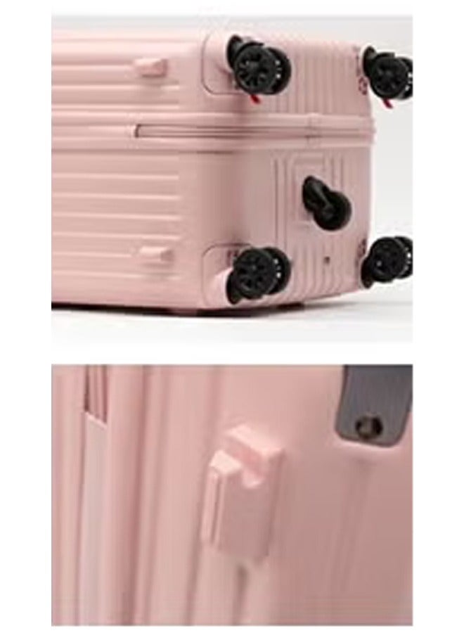 NKX Set of 2 Premium Expandable Aluminum Frame ABS and PC Suitcase With USB charging port and C type and 5 wheel,24 and 32 Inch  - Image 2