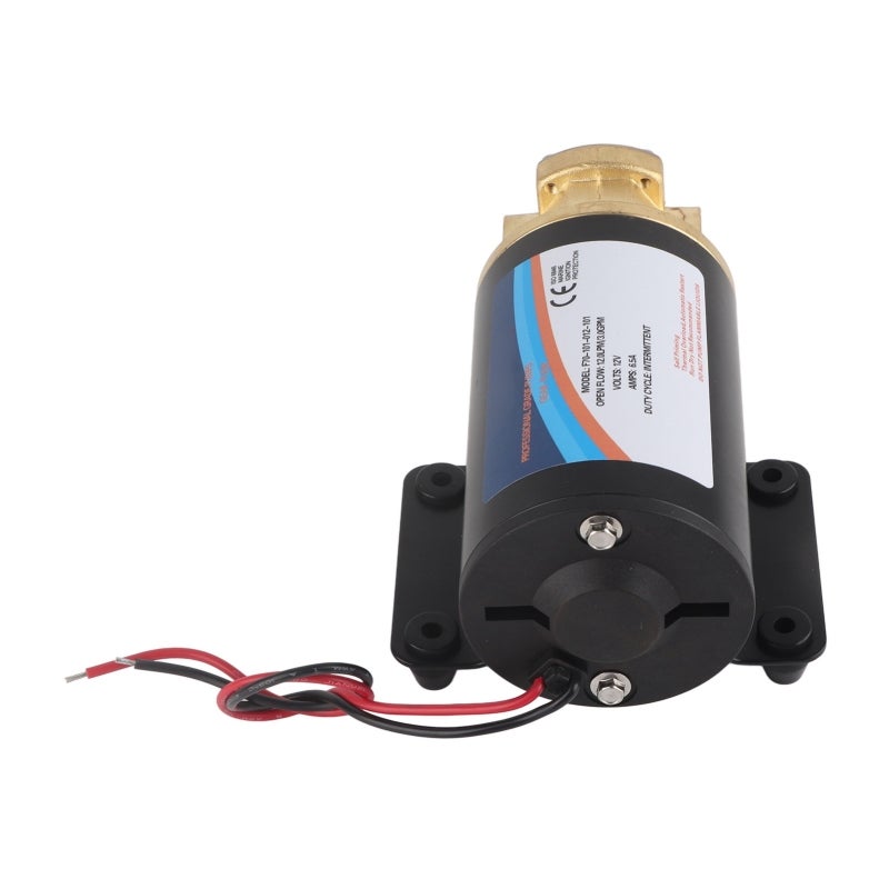 Electric Pump: Brass Head 12.0L/min Flow Rate - Seamless Connection Anti-vibration Alloy Steel Base for High-viscosity Oil, Diesel, Lubricating Oil Applications - Image 4