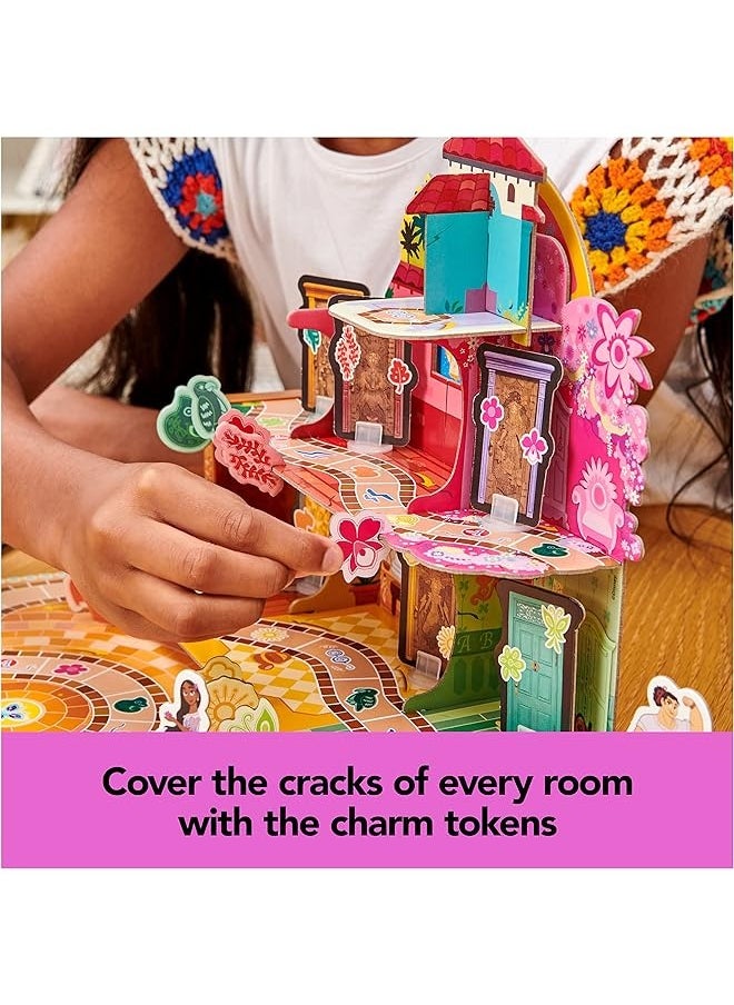 SPIN MASTER - Disney Encanto, House of Charms Cute Easy Family Board Game with Magic Tokens Based on The Movie, for Kids Ages 5 and up - Image 1