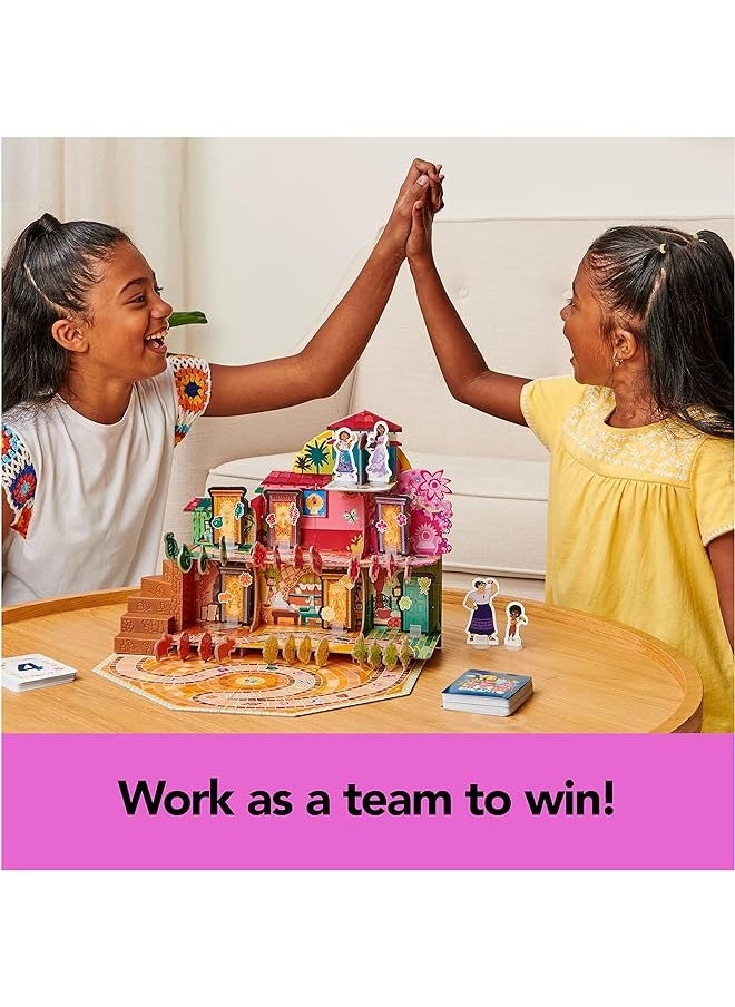SPIN MASTER - Disney Encanto, House of Charms Cute Easy Family Board Game with Magic Tokens Based on The Movie, for Kids Ages 5 and up - Image 1
