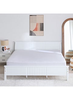 Home Box Albania Oran Polycotton King Fitted Sheet 200 x 25 x 180 cm  - Image 3
