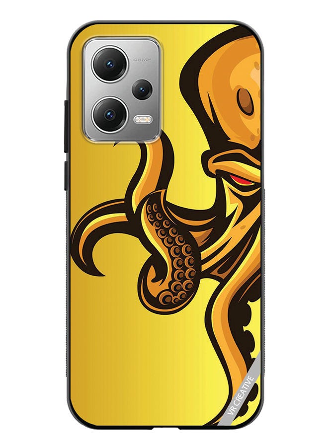 VR CREATIVE Protective Case Cover For Xiaomi Redmi Note 12 Octopus Design Multicolour - Image 1
