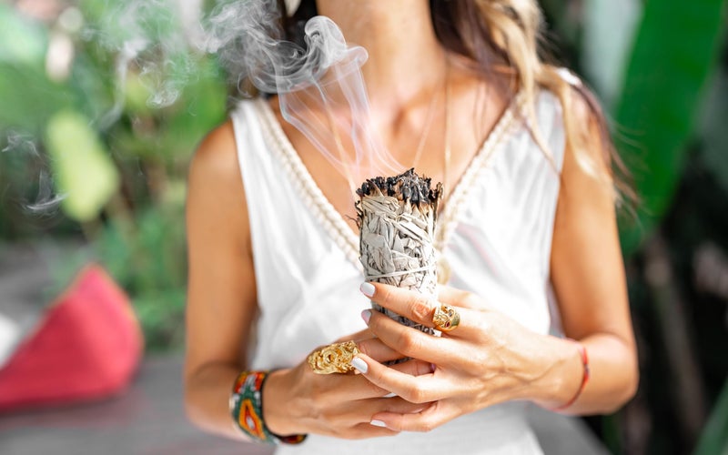 Alternative Imagination White Sage Sticks 2 Pack - 6 Inch Natural Smudge Sticks for Sage Smudge Kit Refill, Meditation Accessories, Witchcraft Supplies, Spiritual Cleansing, Spiritual Gifts - Alternative Imagination - Image 3