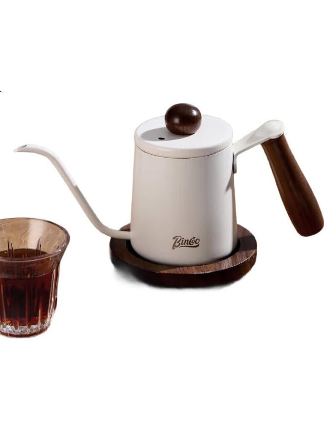 Bincoo Pour-Over Kettle, Small Mini Portable Coffee Kettle, Long Spout Narrow Mouth Kettle, Stainless Steel Hanging Ear Coffee Water Kettle - Image 3