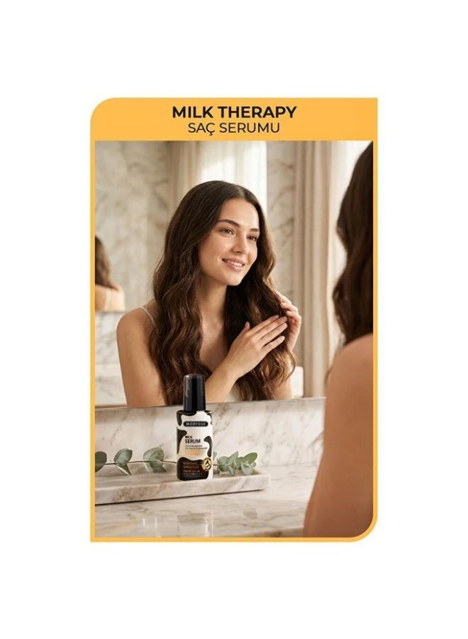 Morfose Milk Keratin Serum for Dry and Brittle Hair 100ml - Image 4