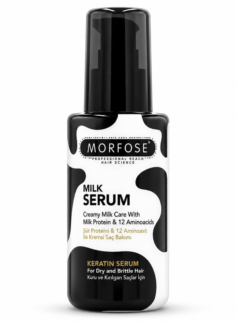 Morfose Milk Keratin Serum for Dry and Brittle Hair 100ml - Image 1