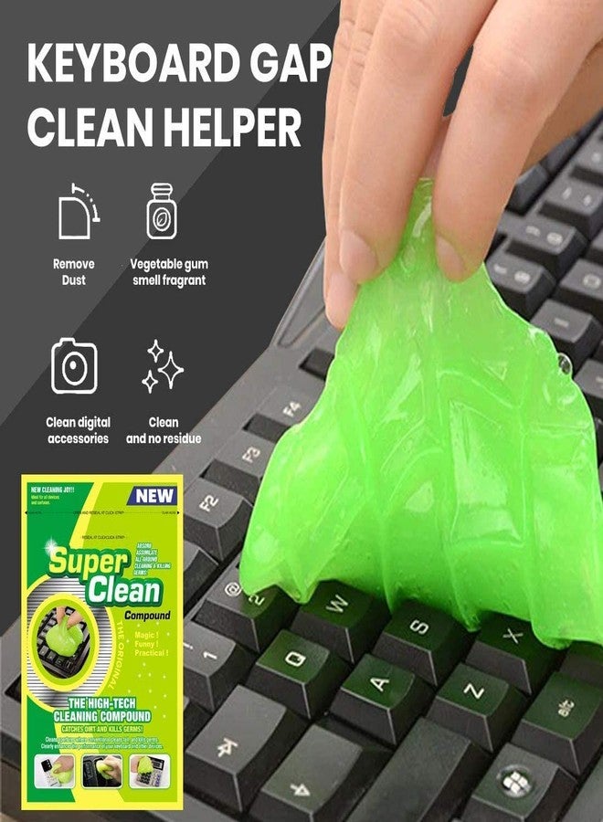 WOLFANO Pack of 3, Reusable Super Clean Slime | Easy Cleaner for Home, Office Interior, Electronics and Other Hard to Clean Products - Image 3