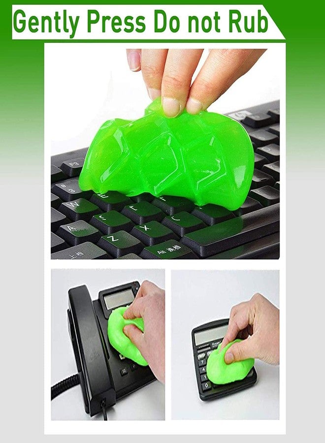 WOLFANO Pack of 3, Reusable Super Clean Slime | Easy Cleaner for Home, Office Interior, Electronics and Other Hard to Clean Products - Image 5
