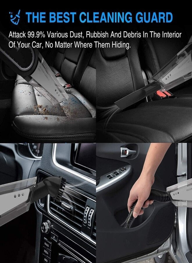 ريبنيو مكنسة كهربائية محمولة لاسلكية 120 واط عالية الطاقة، امتصاص قوي، محمولة LED، خفيفة الوزن - Image 3