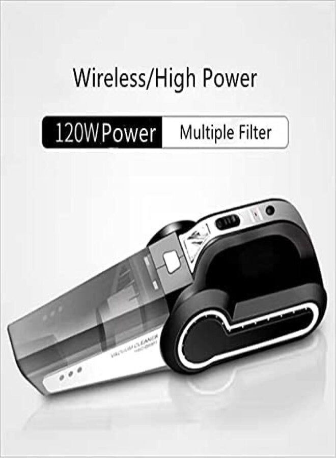 ريبنيو مكنسة كهربائية محمولة لاسلكية 120 واط عالية الطاقة، امتصاص قوي، محمولة LED، خفيفة الوزن - Image 2