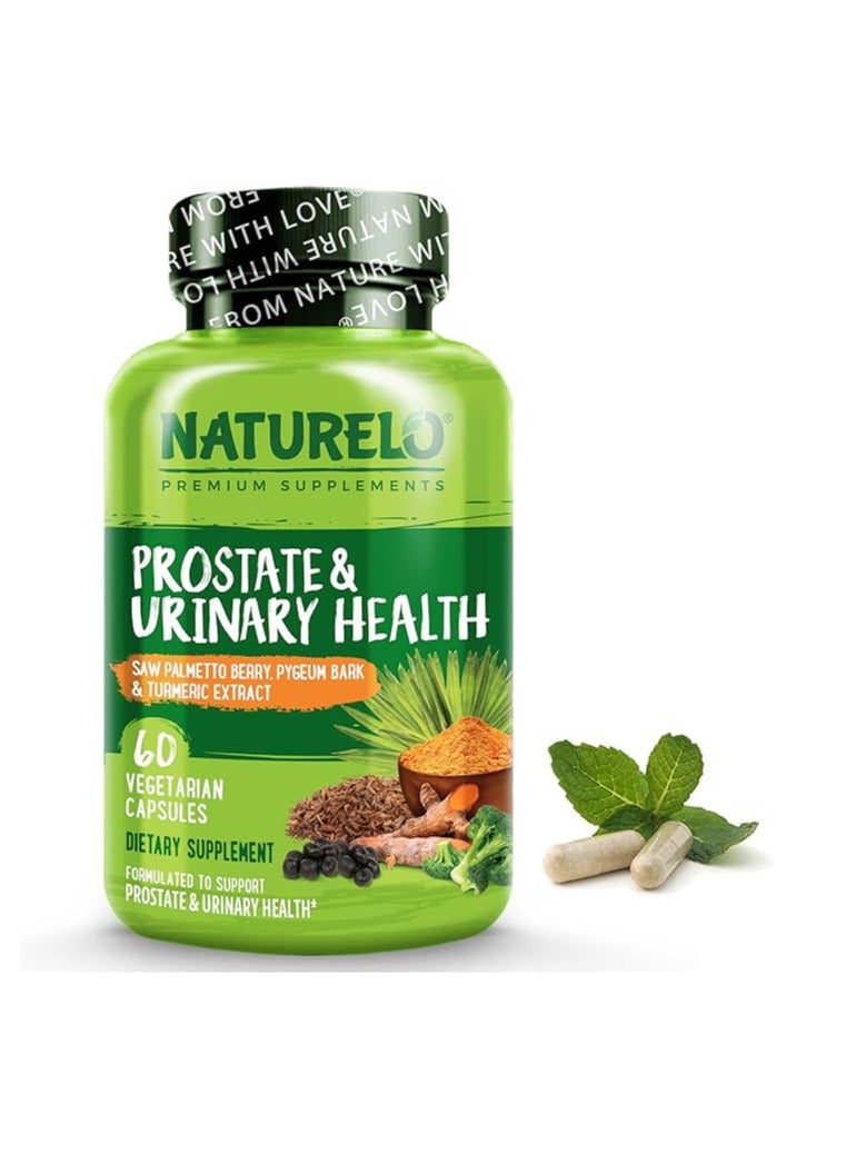 ناتوريلو صحة البروستاتا والمسالك البولية، 60 كبسولة نباتية