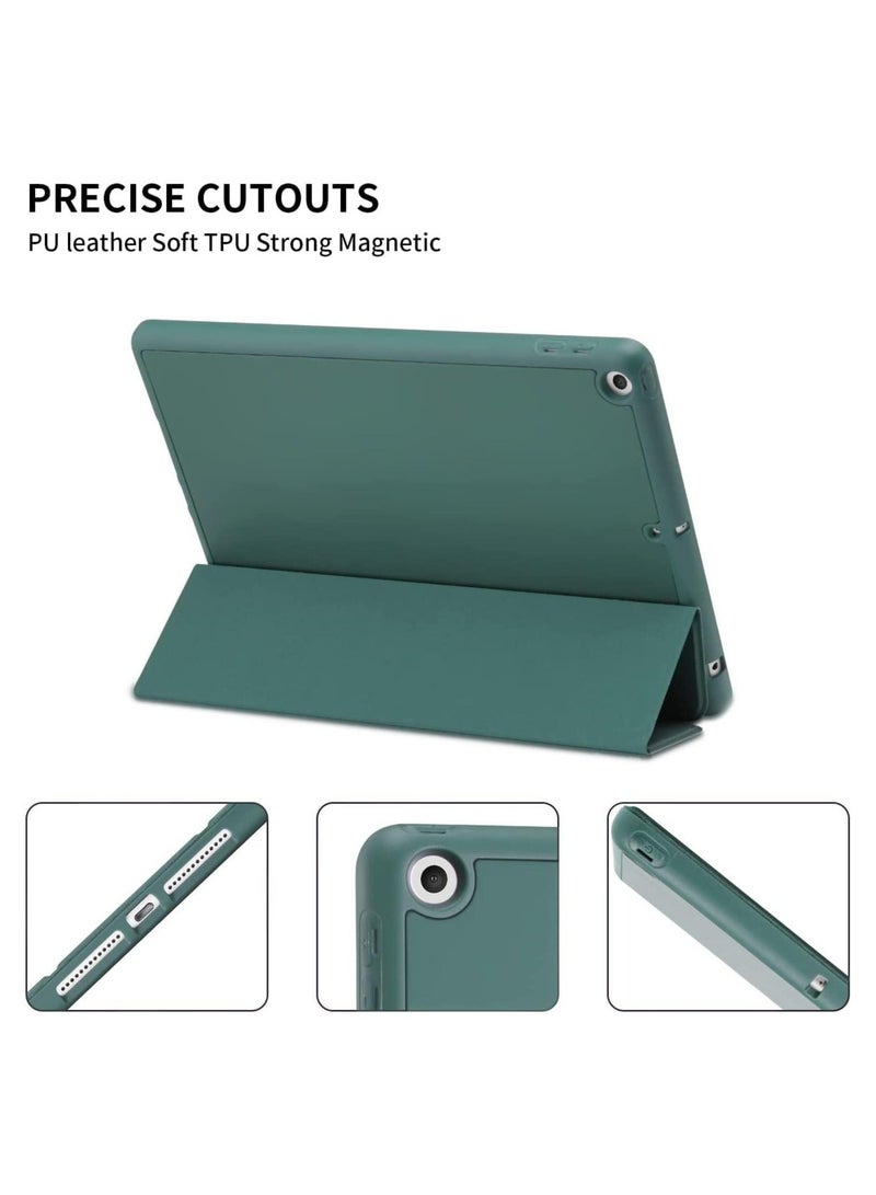 Raxoom iPad 9th/8th/7th Generation case (2021/2020/2019) iPad 10.2-Inch Case with Pencil Holder [Sleep/Wake] Slim Soft TPU Back Smart Magnetic Stand Protective Cover Cases - Image 4
