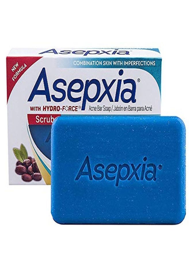 Asepxia - Scrub Soap Bar For Combination Skin 4Oz - Image 1